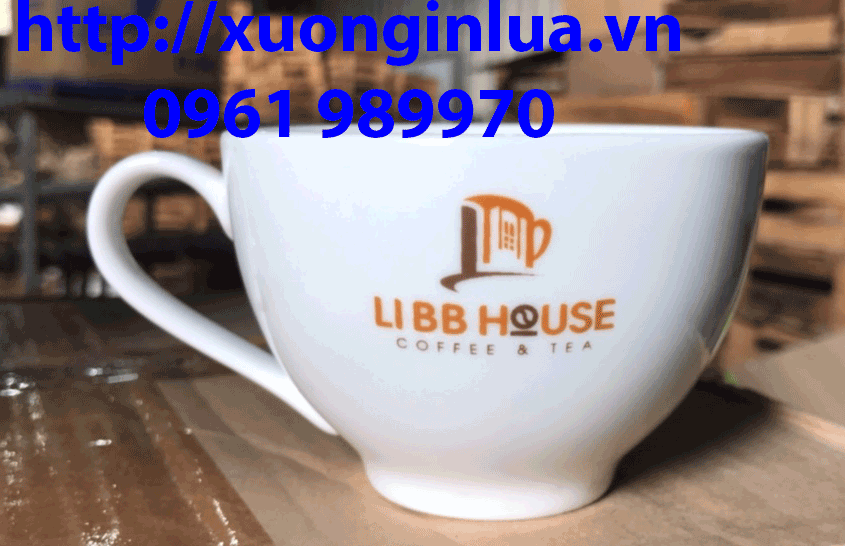 In Logo Lên Ly Coffee Theo Yêu Cầu