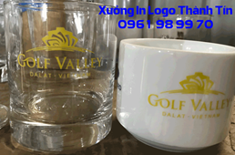 In Logo Lên Ly Tách Dùng Cho Nhà Hàng, Khách Sạn