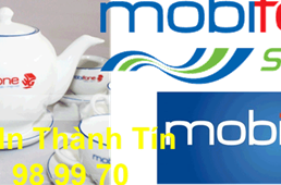 In Logo Mobifone, In Ly Thủy Tinh Mobi
