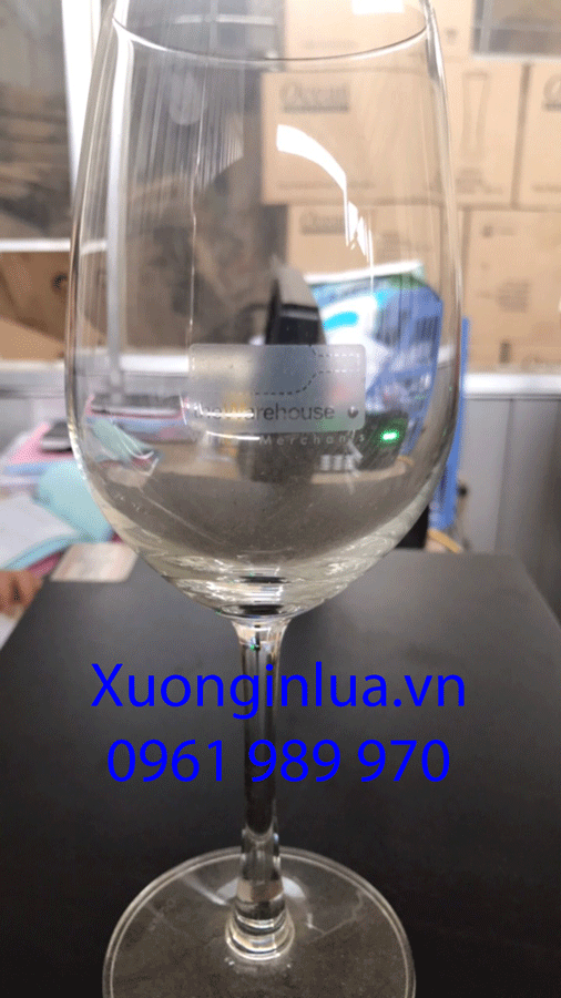 In Logo Lên Ly Rượu Vang, In Ly Rượu Vang