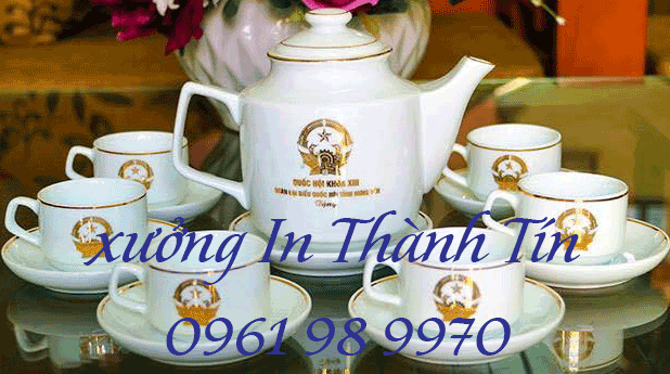 Bán Bộ Trà Minh Long, In Logo Lên Bộ Trà Minh Long