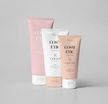 In lụa trên tuýp sữa rửa mặt 