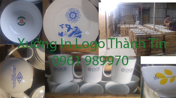 In Ly Sứ, In Logo Hình Tên Lên Ly Sứ