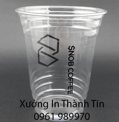 In Logo Lên Ly Nhựa, In Ly Coffee Take Away