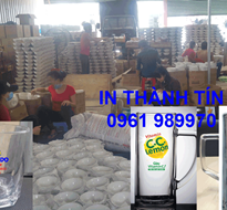 Hình Ảnh Logo In Lên Ly Chén Dĩa, Bình Thủy Tinh, Sứ