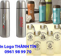 In Bình Giữ Nhiệt, In Logo Lên Bình Nước