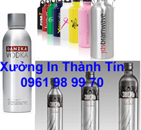 In Chai Nhôm, In Logo Tên Lên Bình Nhôm