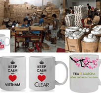In Chén Sứ, In Logo Lên Chén Sứ Quà Tặng