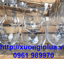 In Logo Lên Ly Thủy Tinh Bohemia, In Logo Chất Lượng Tốt