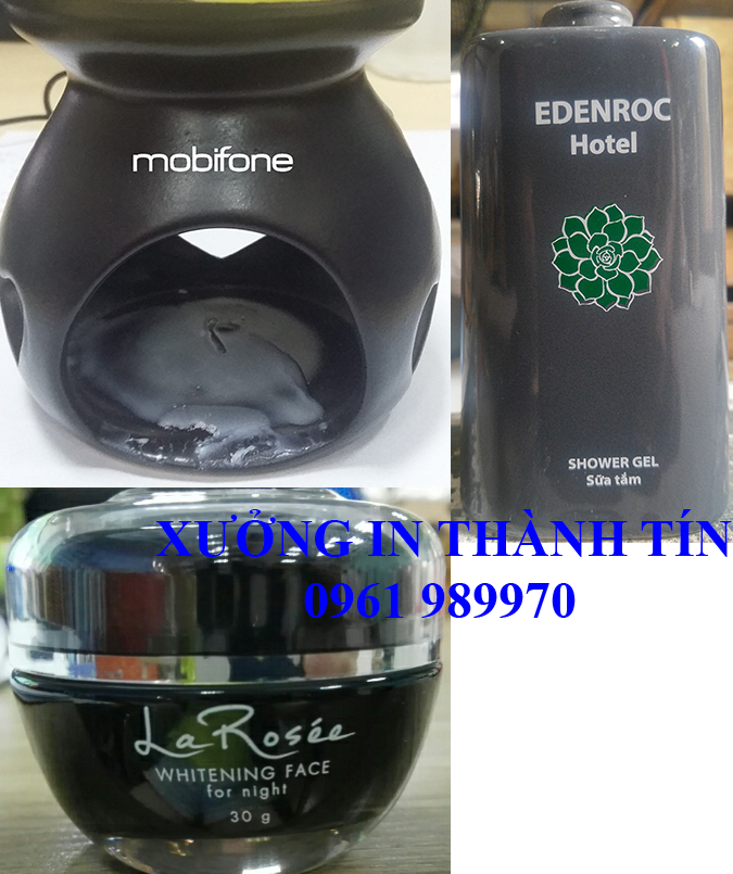 In Logo Lên Chai Nước Hoa Không Bong Tróc Chất Lượng Cao