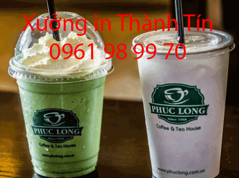 In Logo Lên Ly Nhựa, In Ly Coffee Take Away